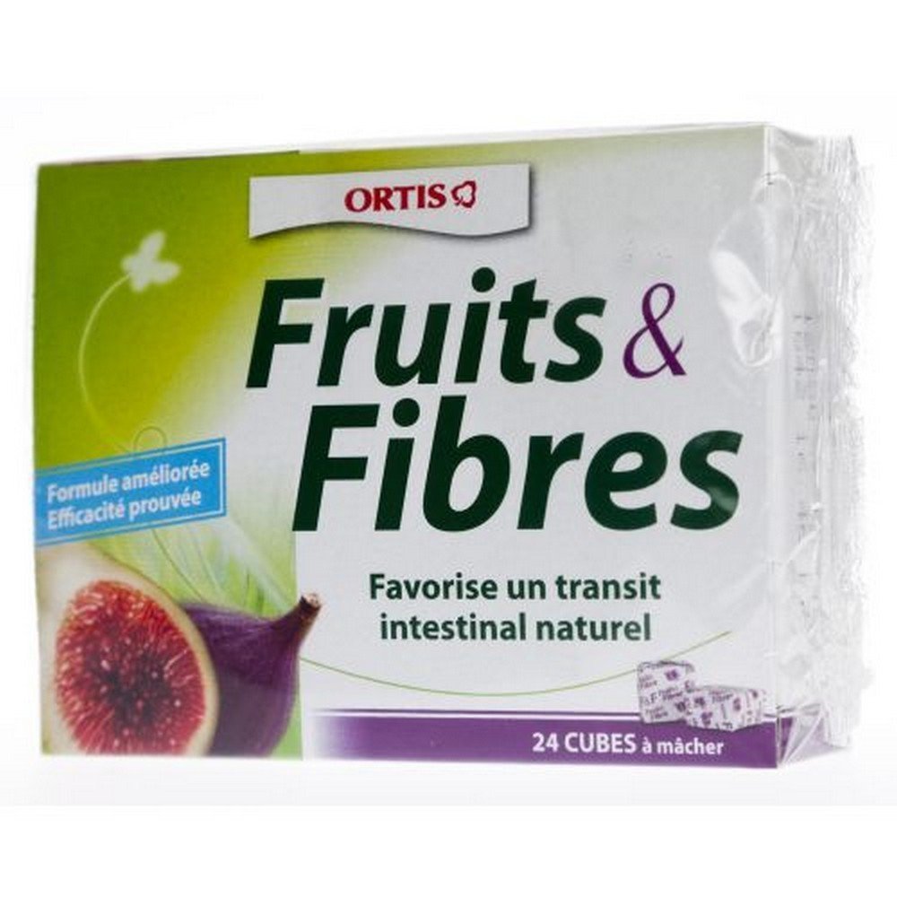 Fruit & fiber Ortis cubes intestinal transit Fruit & fiber Ortis cubes intestinal transit