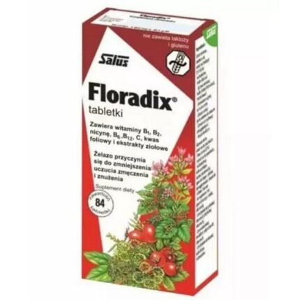 Gaia Herbs Floradix Iron Tablets 84 tablets