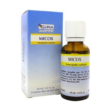 GUNA – Micox 30 Ml Drops – Homeopathic Remedy, GUNA – Micox 30 Ml Drops – Homeopathic Remedy