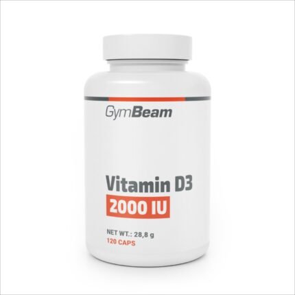 GymBeam Vitamin D3 2000 IU 240 capsules