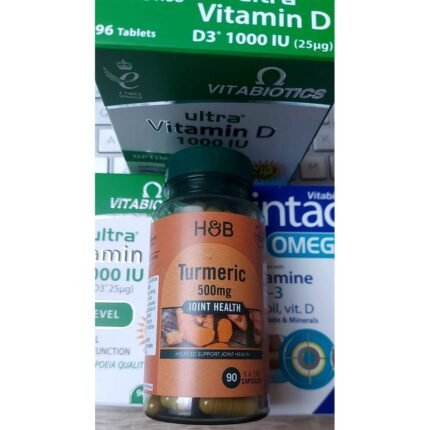 H&B, High Strength Turmeric 500mg