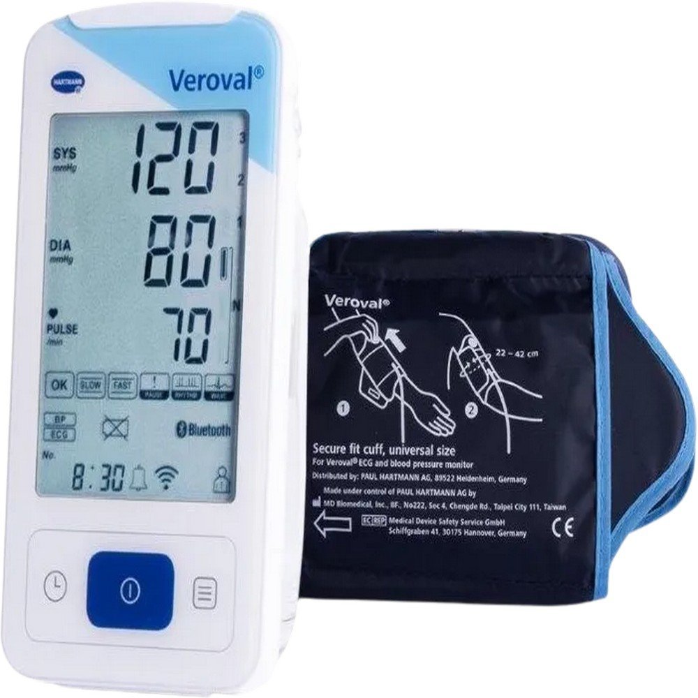 Hartmann Veroval Sphygmomanometer with ECG 2in1 Hartmann Veroval Sphygmomanometer with ECG 2in1
