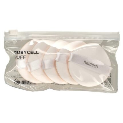 Heimish, Rubycell Puff, 5 Puffs, Heimish, Rubycell Puff