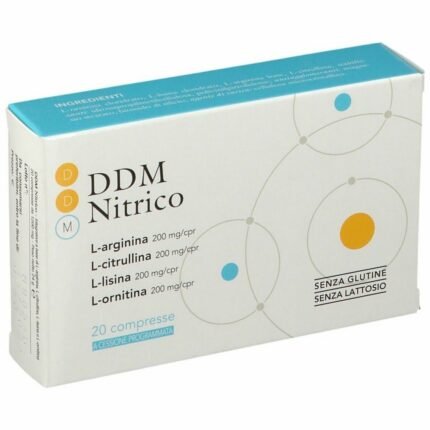 HOMEOPIACENCE – Homeopathic Nitric Ddm Supplement 20 Tablets, OMEOPIACENZA – Supplement Ddm Nitrico Homeopathic 20 Tablets