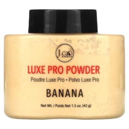 J.Cat Beauty, Luxe Pro Powder, LPP101 Banana, 1.5 oz (42 g), J.Cat Beauty, Luxe Pro Powder, Puder, LPP101 Banana