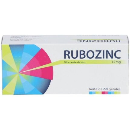 Labcatal Rubozinc Zinc Gluconate 60, 15mg, Labcatal Rubozinc Gluconate De Zinc 60