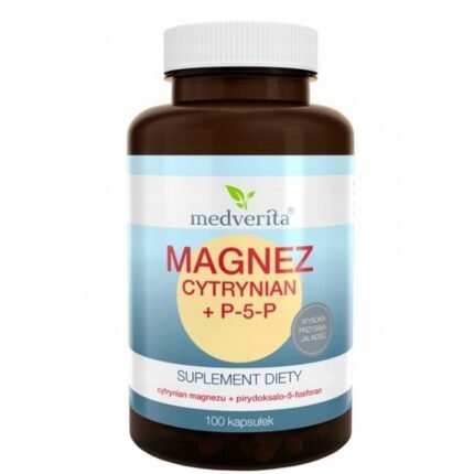 Medverita, MAGNESIUM CITRATE + P-5-P NERVOUS SYSTEM MEMORY 100 caps