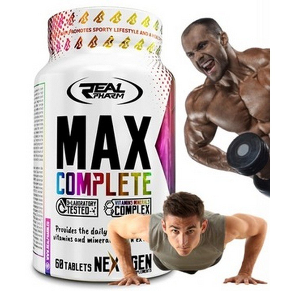 RealPharm, MAXX Complete 60 tabs RealPharm, MAXX Complete 60 tabs