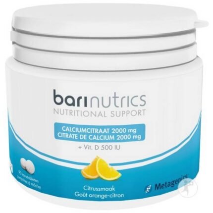 Metagenics BariNutrics Citrate De Calcium Orange-Citron 90