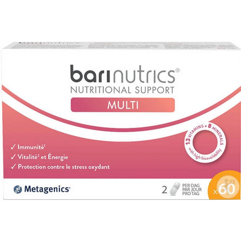 Metagenics BariNutrics Multi 13 Vitamines Et 8 Metagenics BariNutrics Multi 13 Vitamines Et 8