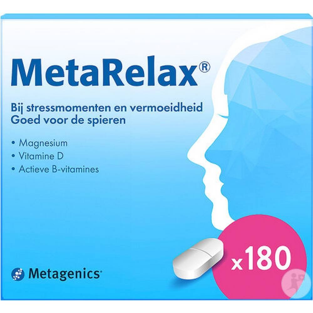 Metagenics MetaRelax Magnésium 180 Metagenics MetaRelax Magnésium 180