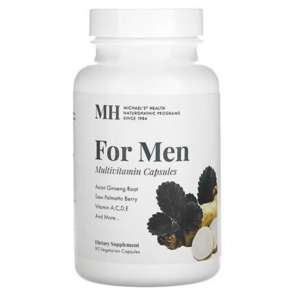 Michael’s Naturopathic, For Men, Multivitamin Capsules, 90 Vegetarian Capsules, Michael’s Naturopathic, Für Männer, Multivitamin-Kapseln