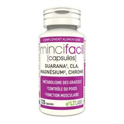 MINCIFACIL elimination rebellious fat 120 capsules