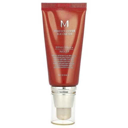 Missha, Perfect Cover B.B. Cream, SPF 42 PA+++, No. 27 Honey Beige, 1.7 fl oz (50 ml), Missha, Perfect Cover B.B. Cream, SPF 42 PA+++, perfekte BB-Abdeckcreme, LSF 42 PA+++, Nr. 27 Honey Beige, 50 ml (1