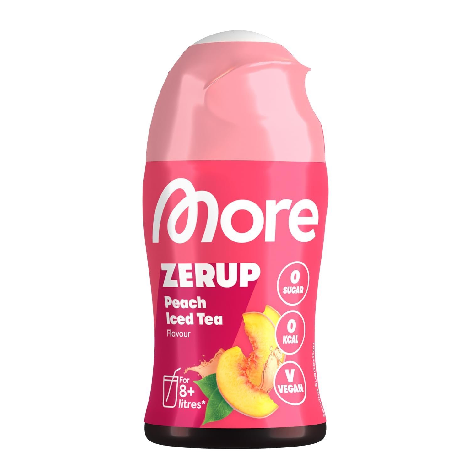 MORE Zerup, Peach Iced Tea, 65 ml MORE Zerup, Peach Iced Tea, 65 ml