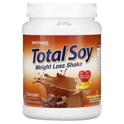 Naturade, Total Soy, Weight Loss Shake, Schokolade, 540 g (1, 2 lb.), Naturade, Total Soy, Weight Loss Shake, Schokolade, 540 g (1