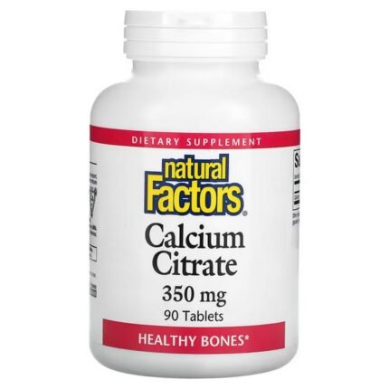 Natural Factors, Calcium Citrate, 350 mg, 90 Tablets;Natural Factors, Цитрат кальция, 350 мг