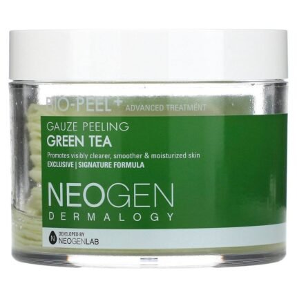 Neogen, Bio-Peel+, Gauze Peeling, Green Tea, 30 Count, 200 ml, Neogen, Bio-Peel, Mull-Peeling, Grüntee, 30er-Packung