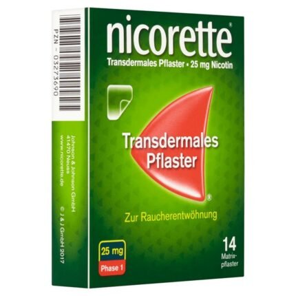 NICORETTE TX plaster 25 mg
