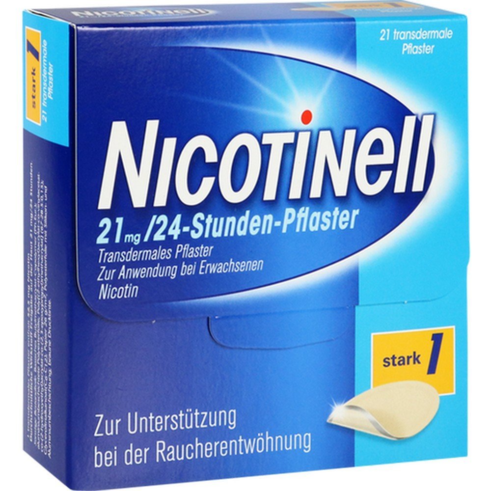 NICOTINELL 21 mg/24-hour patch 52.5 mg NICOTINELL 21 mg/24-hour patch 52.5 mg