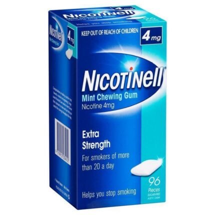 NICOTINELL chewing gum Cool Mint 4 mg