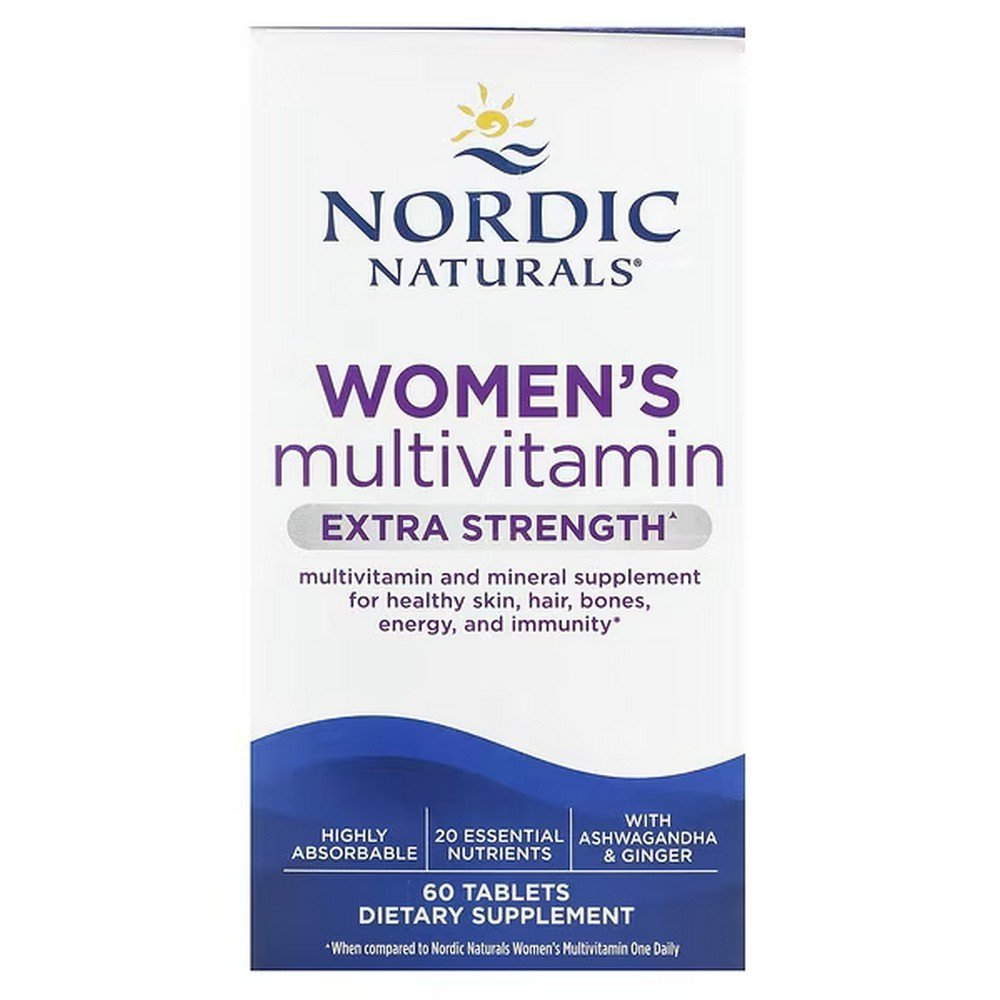 Nordic Naturals, Women’s Multivitamin, Extra Strength, 60 Tablets, Nordic Naturals, Multivitamin für Frauen, extra stark Nordic Naturals, Women’s Multivitamin, Extra Strength, 60 Tablets, Nordic Naturals, Multivitamin für Frauen, extra stark
