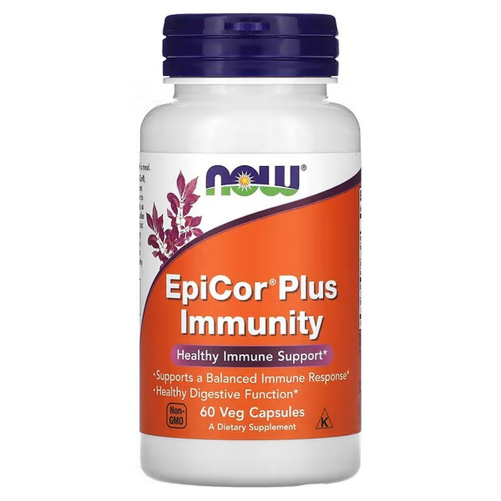 NOW Foods, EpiCor Plus Immunity, Immune System Support, 60 Vegetable Capsules, NOW Foods, EpiCor Plus Immunity, поддержка иммунной системы NOW Foods, EpiCor Plus Immunity, Immune System Support, 60 Vegetable Capsules, NOW Foods, EpiCor Plus Immunity, поддержка иммунной системы