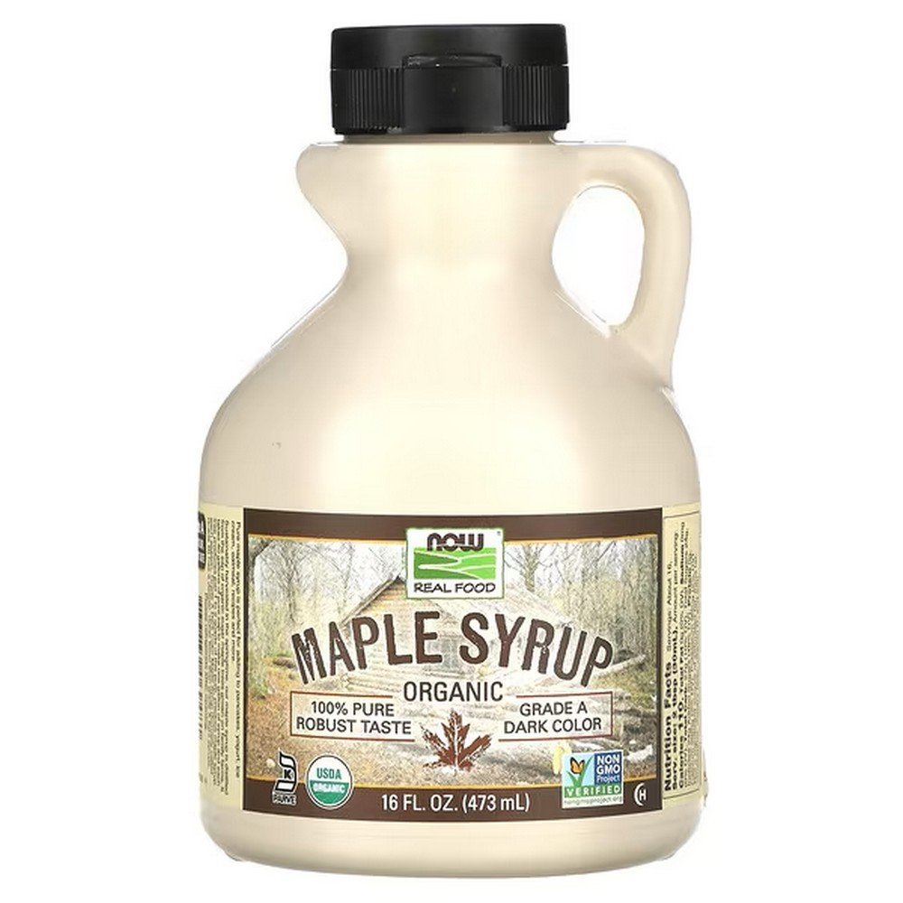 NOW Foods, Organic Maple Syrup, Grade A, Dark, 473 ml, NOW Foods, NOW Foods, Bio-Ahornsirup, Klasse A, dunkel NOW Foods, Organic Maple Syrup, Grade A, Dark, 473 ml, NOW Foods, NOW Foods, Bio-Ahornsirup, Klasse A, dunkel