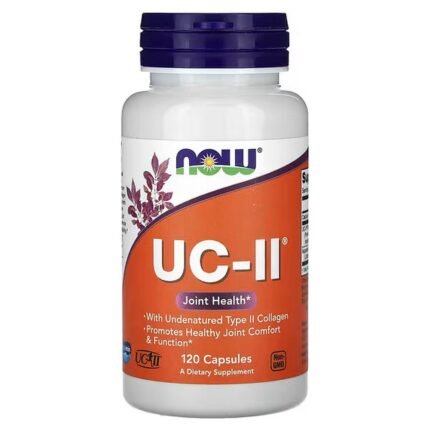 NOW Foods, UC-II Joint Health, Undenatured Type II Collagen, Joint Health, 120 Vegetable Capsules, NOW Foods, UC-II Joint Health, неденатурированный коллаген типа II, здоровье суставов