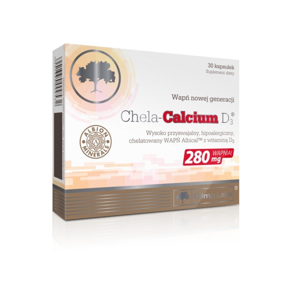 Olimp Chela-Calcium D3 280mg 30 caps Olimp Chela-Calcium D3 280mg 30 caps