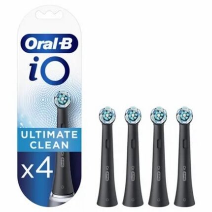 Oral-B iO Ultimate Clean Black Brush Heads 4 pcs