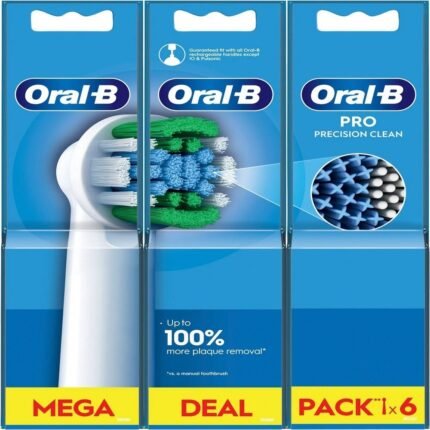 Oral-B Pro Precision Clean Brush heads 6 pcs