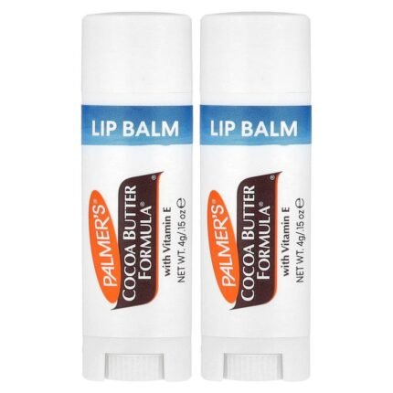 Palmer’s, Cocoa Butter Formula with Vitamin E, Lip Balm, 2 Pack, (4 g) Each, Palmer’s, Cocoa Butter Formula with Vitamin E, Kakaobutter-Formel mit Vitamin E, Lippenbalsam, 2er Pack, je 4 g (0