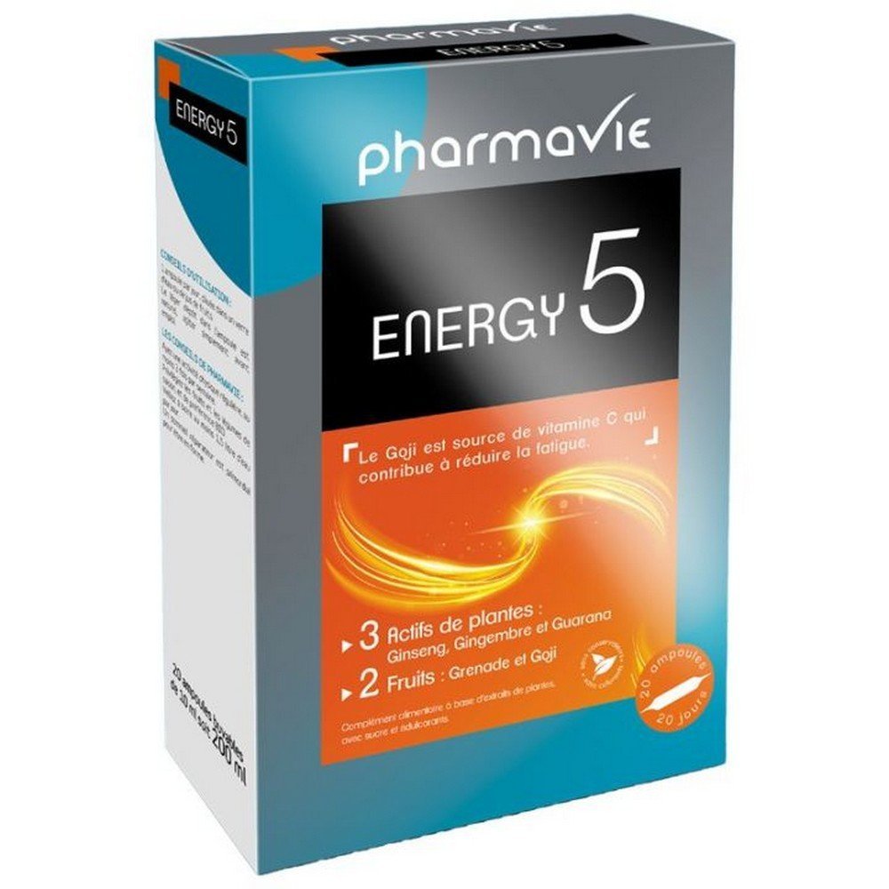 Pharmavie Energy 5 20 vials Pharmavie Energy 5 20 vials