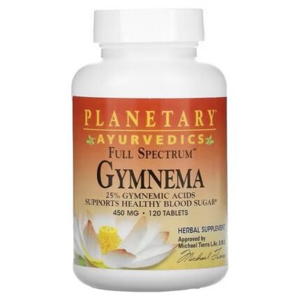 Planetary Herbals, Ayurvedics, Full Spectrum Gymnema, 450 mg, 120 Tablets, Planetary Herbals, Ayurvedics, Джимнема полного спектра, 450 мг