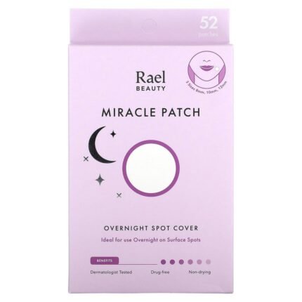 Rael, Beauty, Miracle Patch, Overnight Spot Cover, 52 Patches, Rael, Beauty, Miracle Patch, Overnight Spot Cover