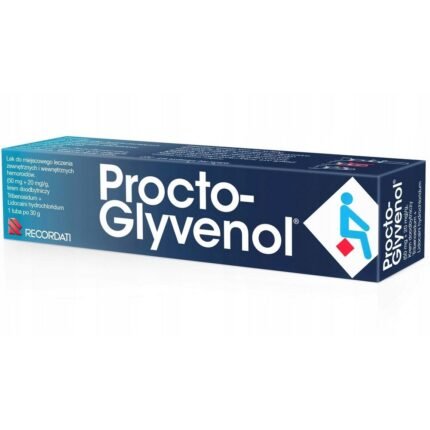 RECORDATI PROCTO-GLYVENOL CREAM FOR HEMORRHOIDS 30 G