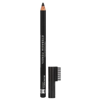 Rimmel London, Professional Eyebrow Pencil, 004 Black Brown, (1.4 g), Rimmel London, Professioneller Augenbrauenstift, 004 Black Brown, 1
