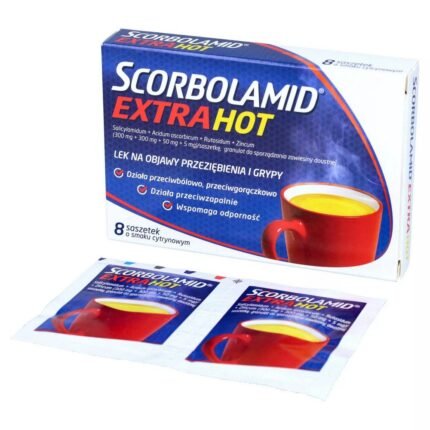 Scorbolamide EXTRA Hot 8 sachets.