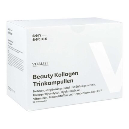 Sensetics Vitalize Beauty Collagen Drinking Ampoules (28×25 ml)