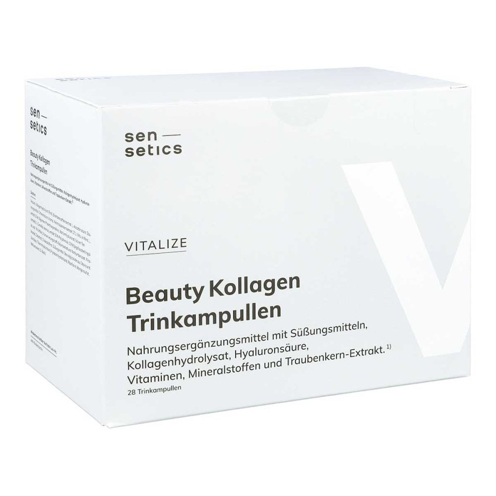 Sensetics Vitalize Beauty Collagen Drinking Ampoules (28×25 ml) Sensetics Vitalize Beauty Collagen Drinking Ampoules (28×25 ml)