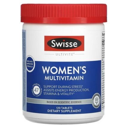 Swisse, Women’s Ultivite Multivitamin, Multivitamins for Women, 120 Tablets, Swisse, Women’s Ultivite Multivitamin, Multivitamine für Frauen