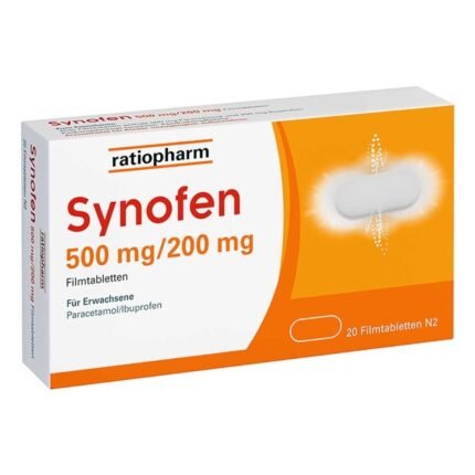 Synofen – with ibuprofen and paracetamol (20 pieces)