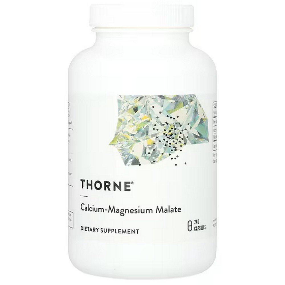 Thorne, Calcium-Magnesium Malate, Calcium-Magnesium Malate, 240 capsules, Thorne, Кальций-магний малат, кальций-магний малат Thorne, Calcium-Magnesium Malate, Calcium-Magnesium Malate, 240 capsules, Thorne, Кальций-магний малат, кальций-магний малат