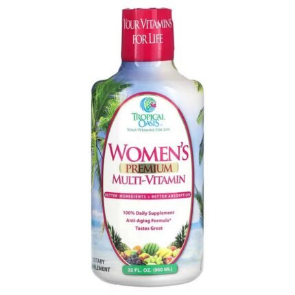 Tropical Oasis, Women’s Premium Multi-Vitamin, 32 fl oz (960 ml), Tropical Oasis, Women’s Premium Multi-Vitamin