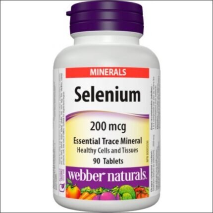 Webber Naturals Selenium 200mcg 90 Tablets
