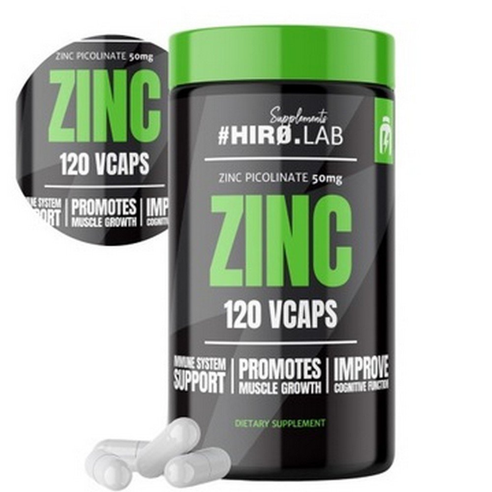 HIRO.LAB, Zinc immunity 50 mg 120 capsules HIRO.LAB, Zinc immunity 50 mg 120 capsules